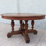 renaissance walnut table 19th century