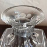Manhattan crystal whiskey decanter