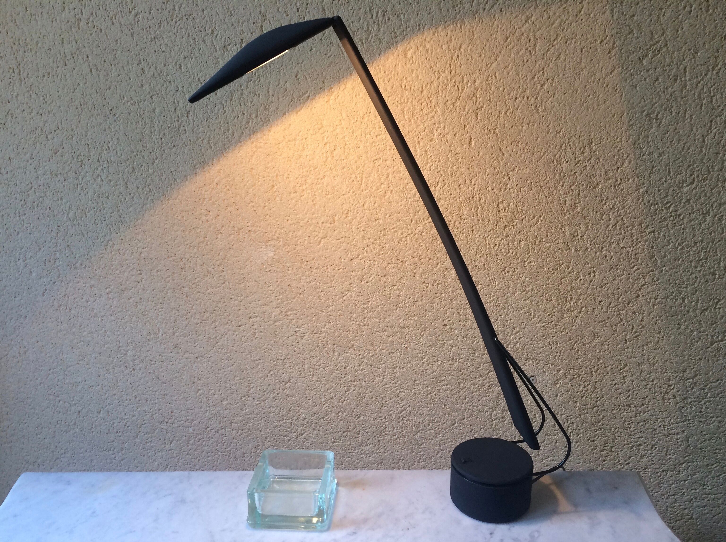 Office lamp Dove design Mario Barbaglia - Marco Colombo italianaluce vintage 80