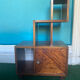 Solid wood bedside table