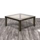 Coffee Table Basso Vintage Ottone Hollywood Regency Anni ‘70