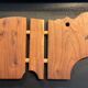 Vintage wooden hippopotamus dish table mat