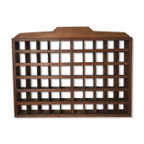 Old hotel furniture, key locker and couriers