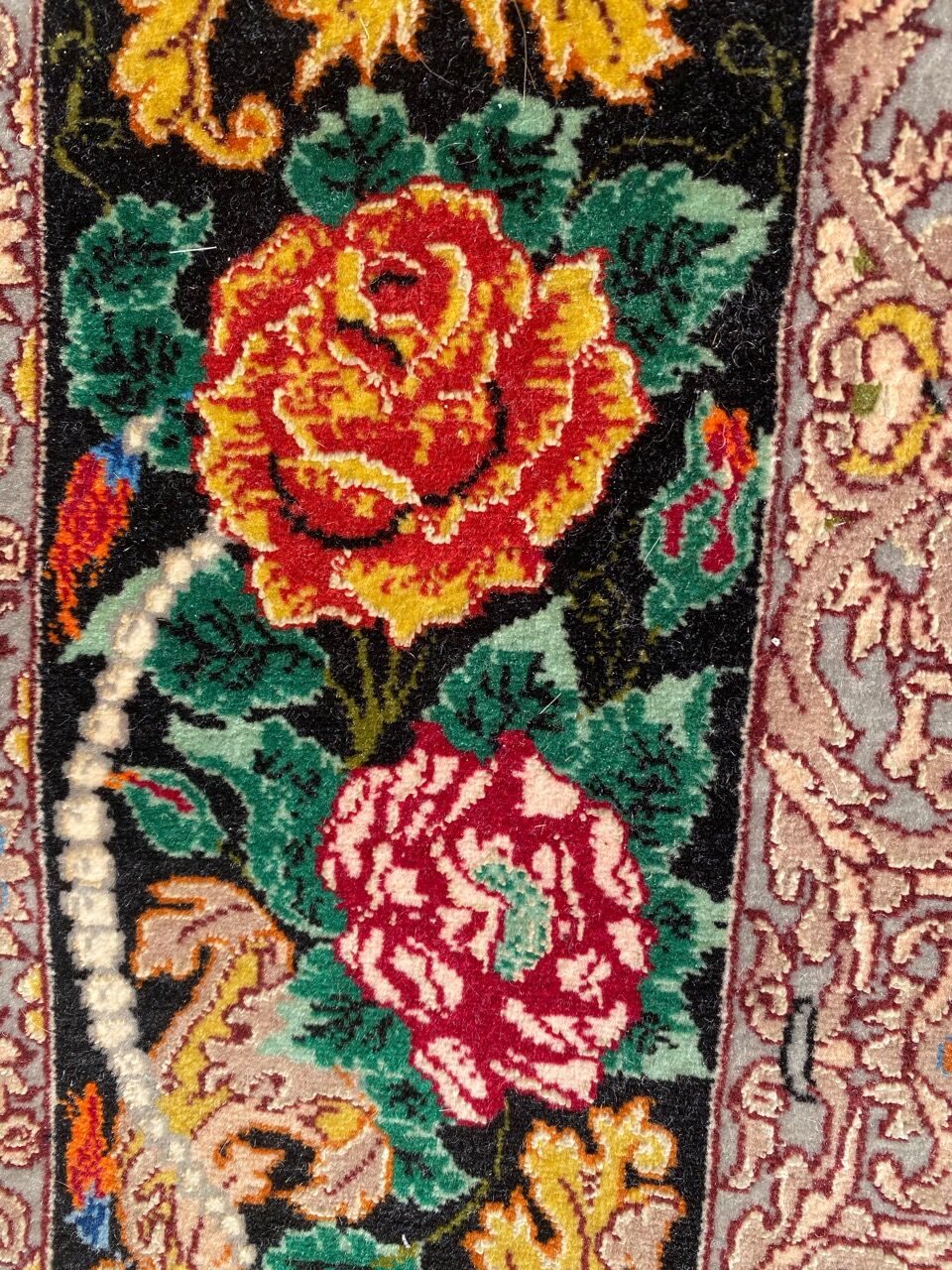 Extra fine Persian carpet Isfahan 110x174 cm