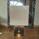 Lampe design italien inox