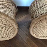 Rattan and rope 1970