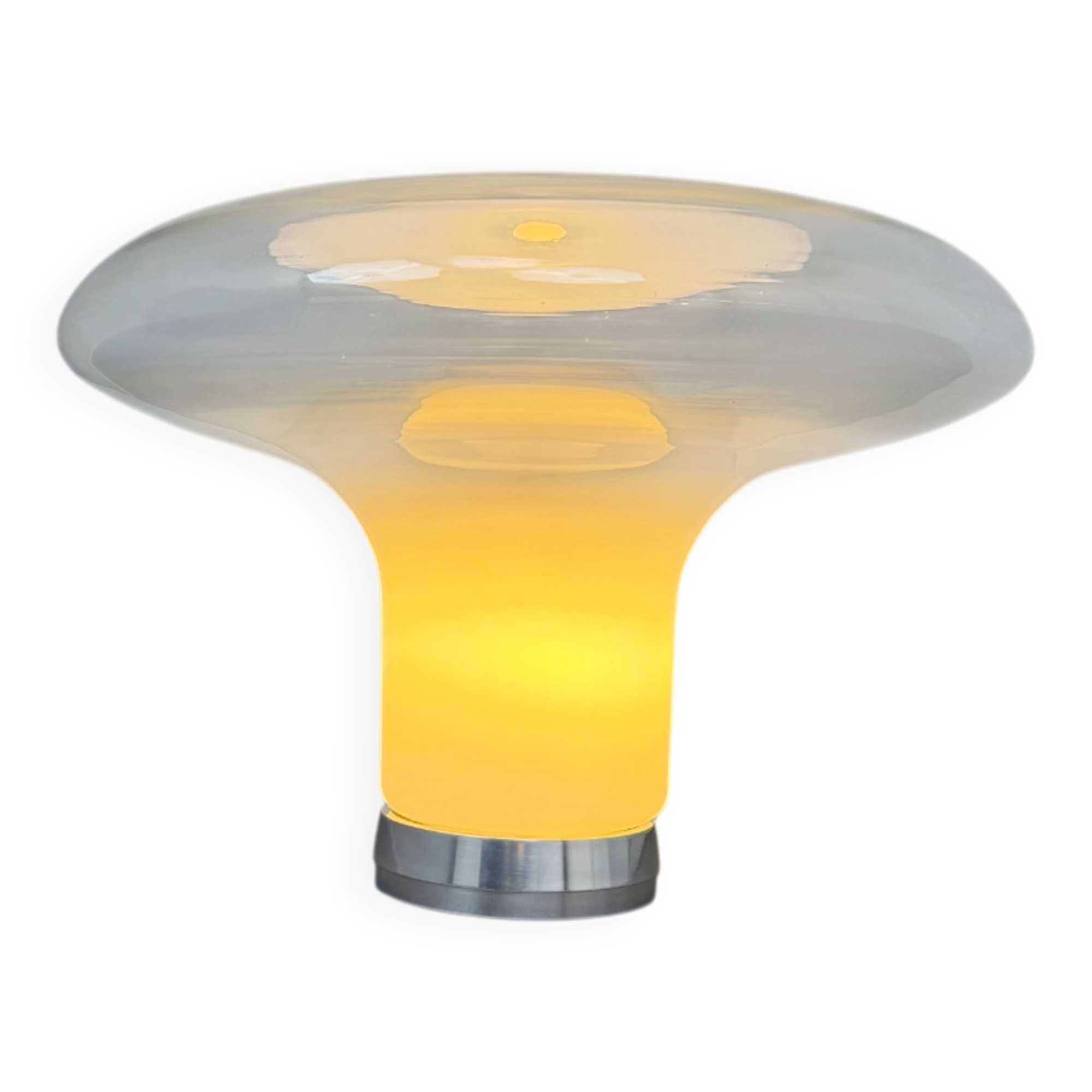 Lesbo table lamp by Angelo Mangiarotti for Artemide, Italy, 1960s