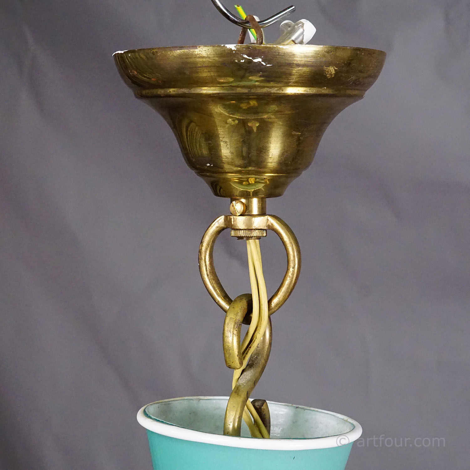 Murano glass chandelier by Gio Ponti for Venini, 1940s
