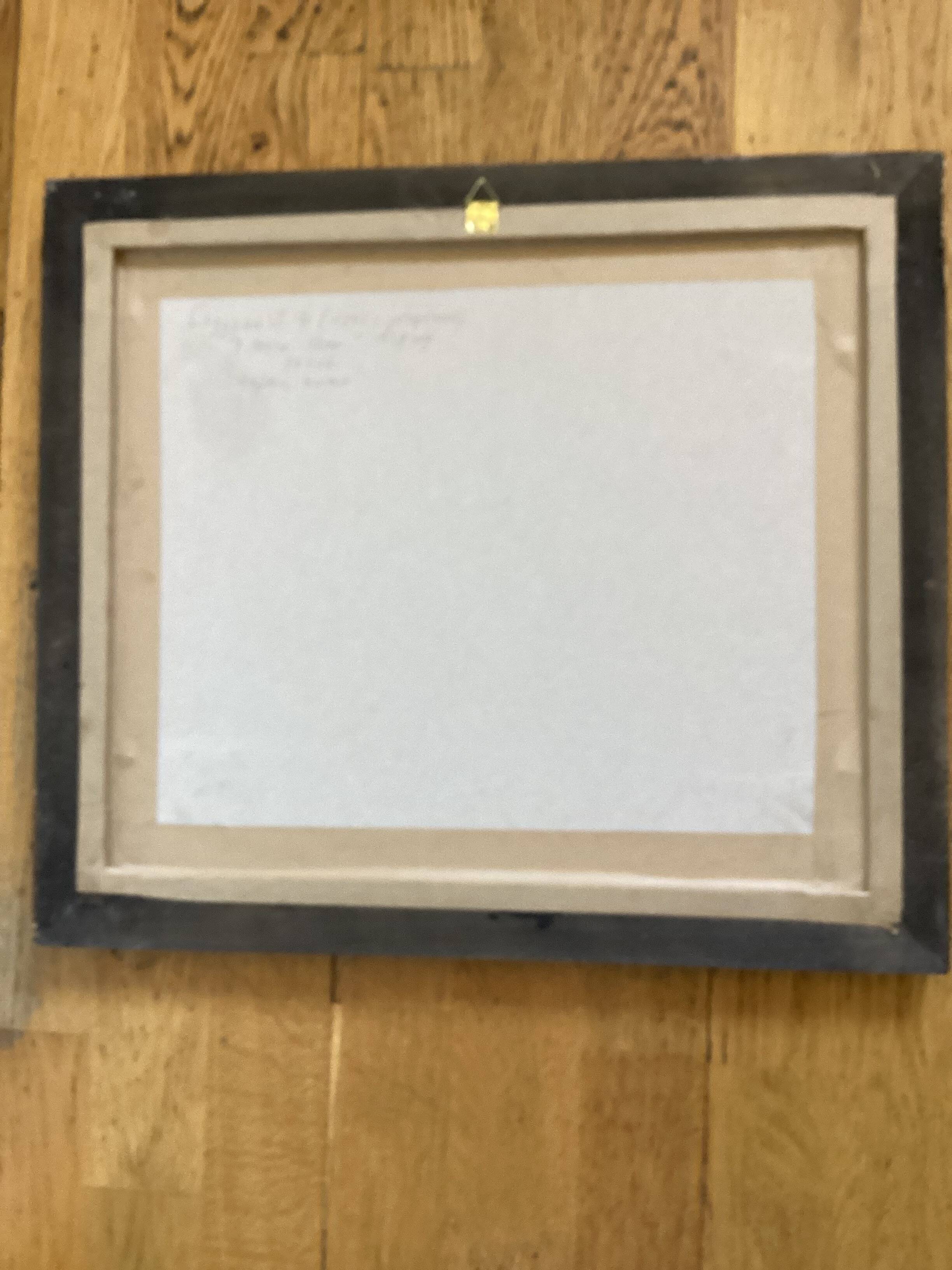 Oil painting on cardboard signed, dimensions: height - 42.5 cm, width - 48.5 cm.