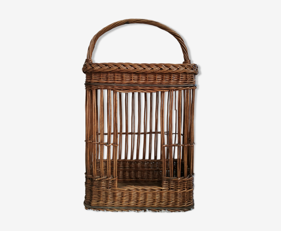 Wicker bottle holders