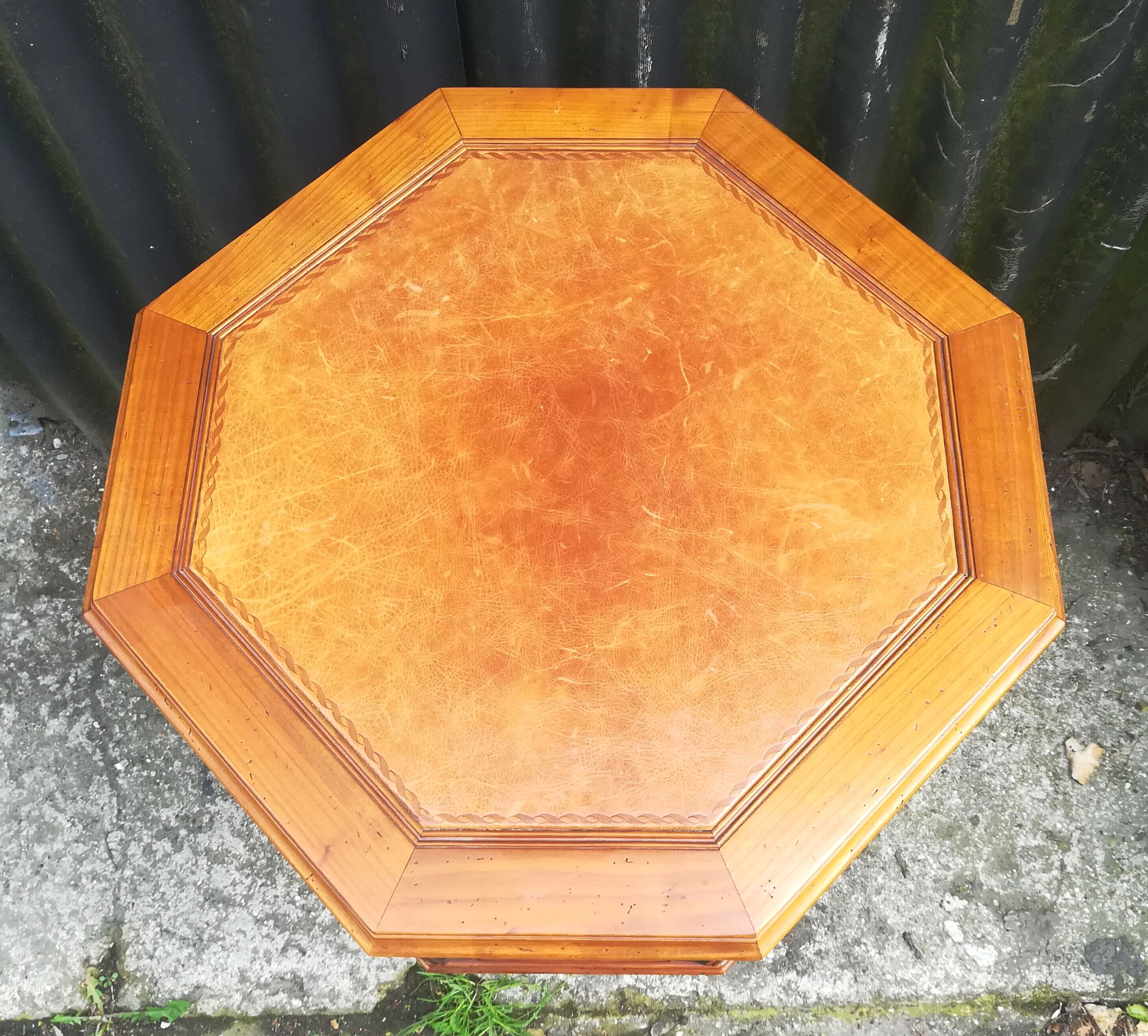 Storage cabinet revolving in cherry