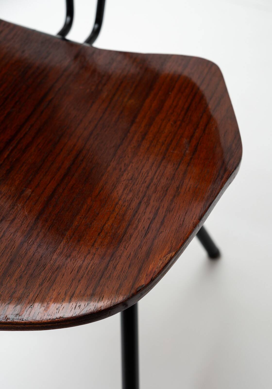 Ensemble de 6 chaises S88 par Osvaldo Borsani pour Tecno, 1956, Italie