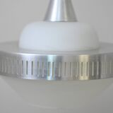 Lampes suspendues en verre et métal