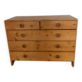 Commode en pin, Charlotte Perriand pour Les Arcs