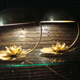 Lampes modèle nénuphar de la Maison Charles