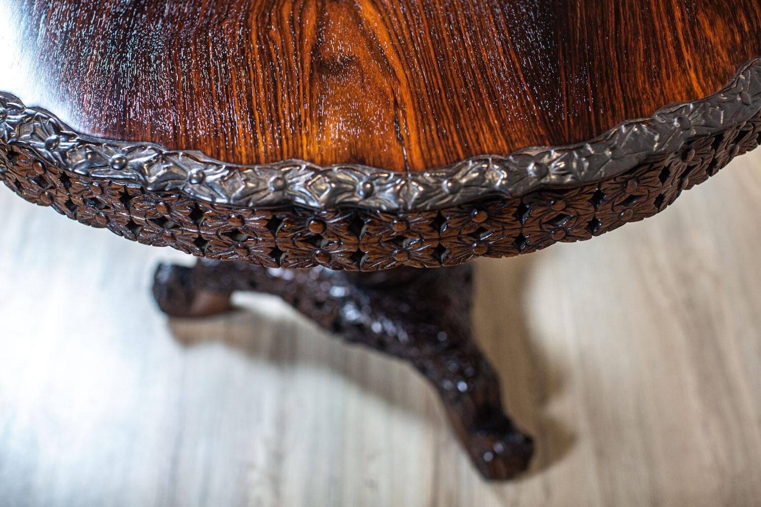 Vintage Rosewood Table, 1920s