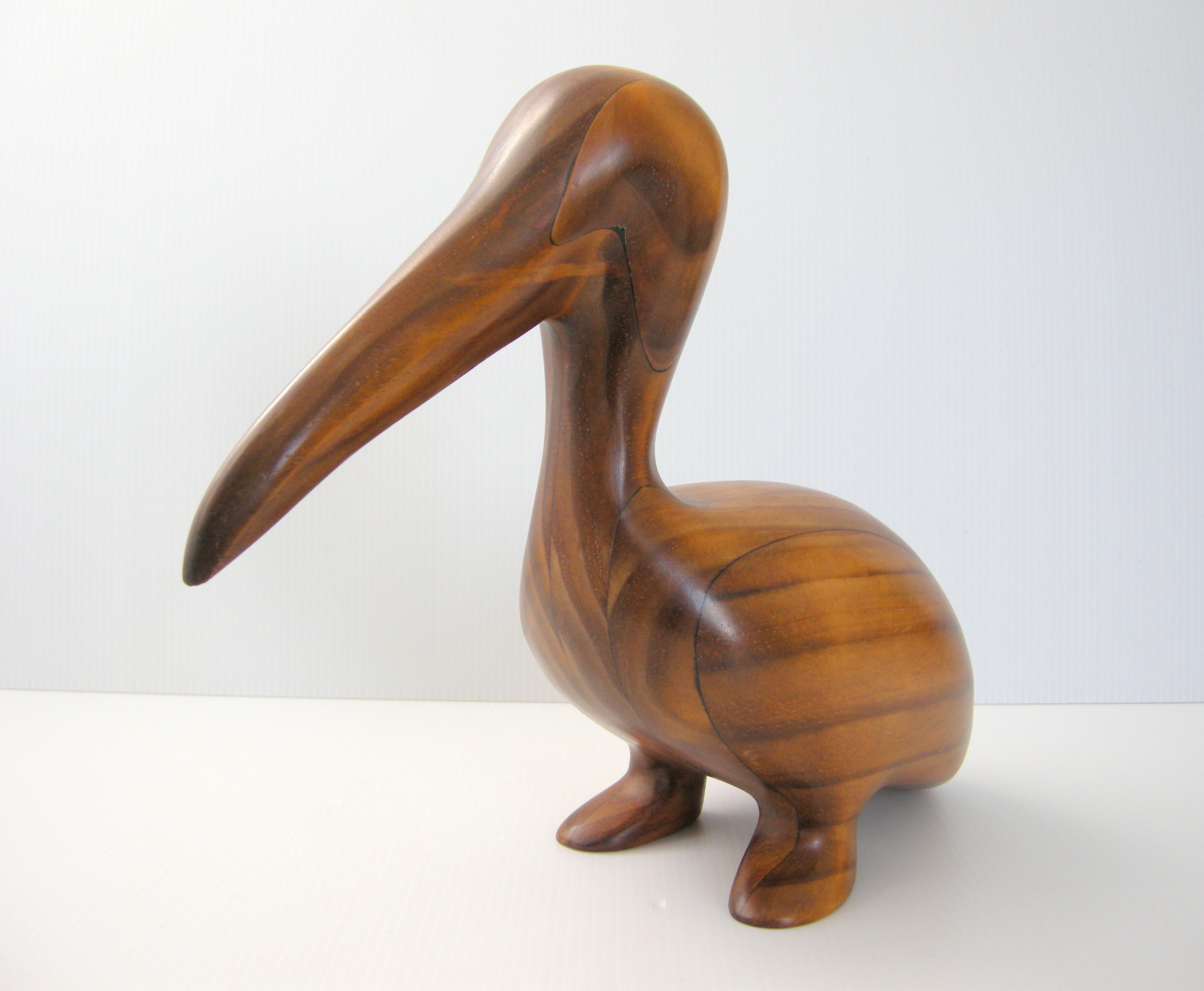Vintage teak bird 1960
