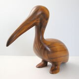 Vintage teak bird 1960