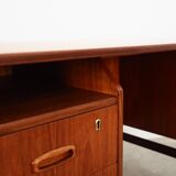Teak desk, Danish design, 1970s, production: Denmark