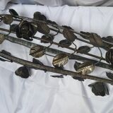 Art deco chandelier from the 1930s in metal