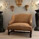 Walnut bench of louis xiii xviith period