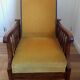 Velvet deck chair
