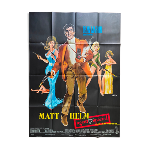 Affiche cinéma originale Matt