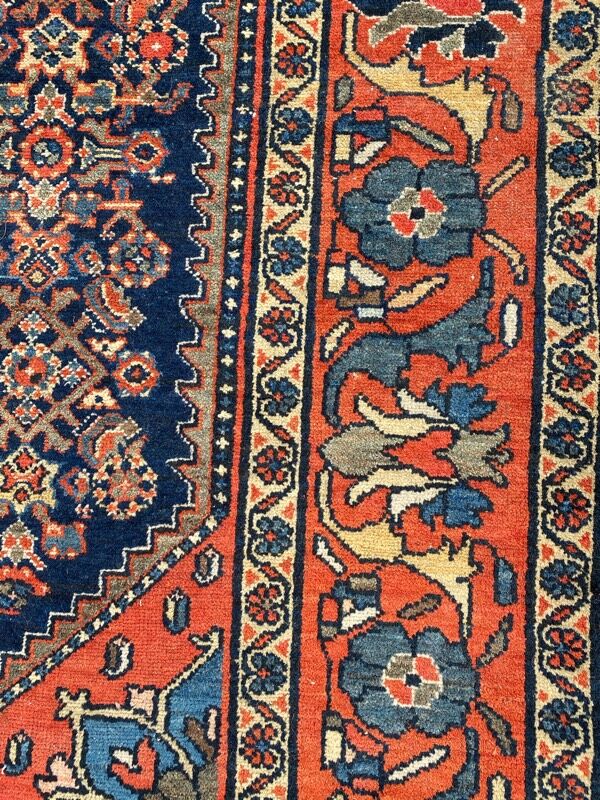 Malayer ancient Persian carpet 149x196 cm