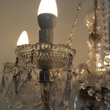 6-light chandelier with tassels