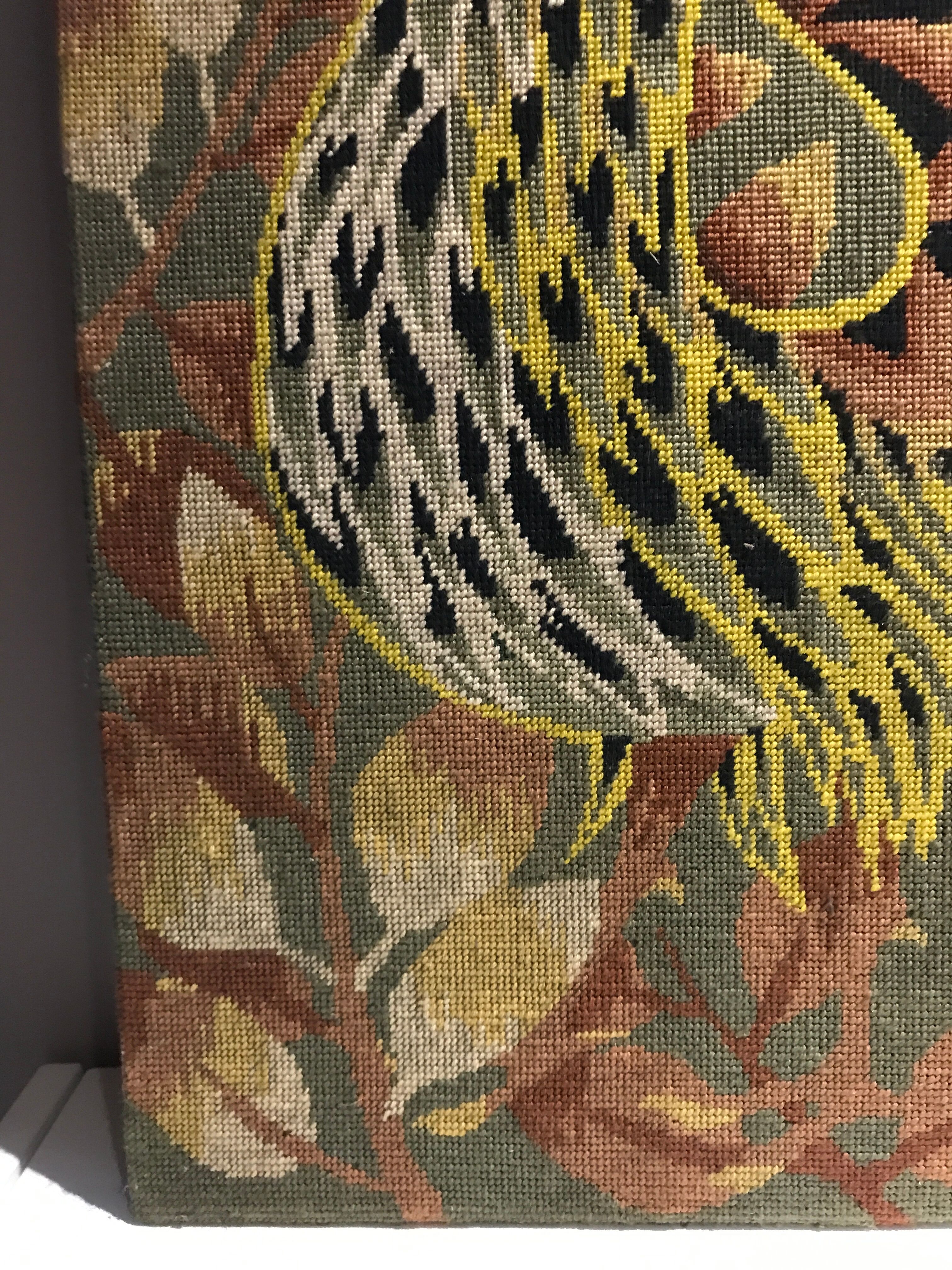 Vintage rooster tapestry