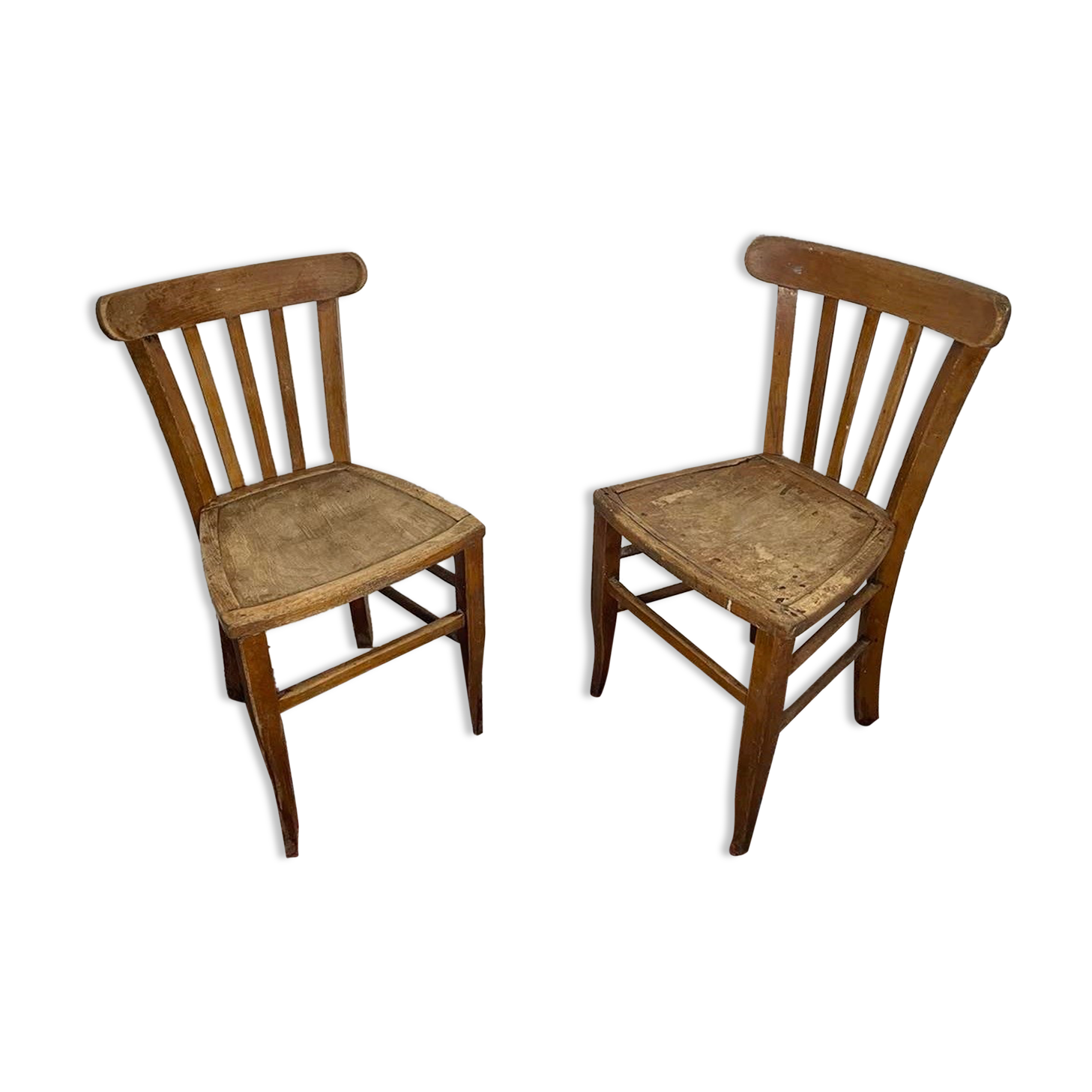 Lot de 2 chaises bistrot
