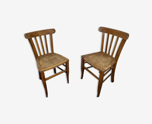 Lot de 2 chaises bistrot
