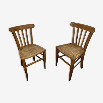 Set of 2 bistro chairs