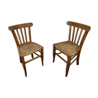 Set of 2 bistro chairs