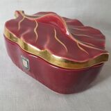 Candy box / pocket empty in glazed ceramic, Viroflay. 50s