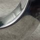 Designer candle holders in brushed aluminum
