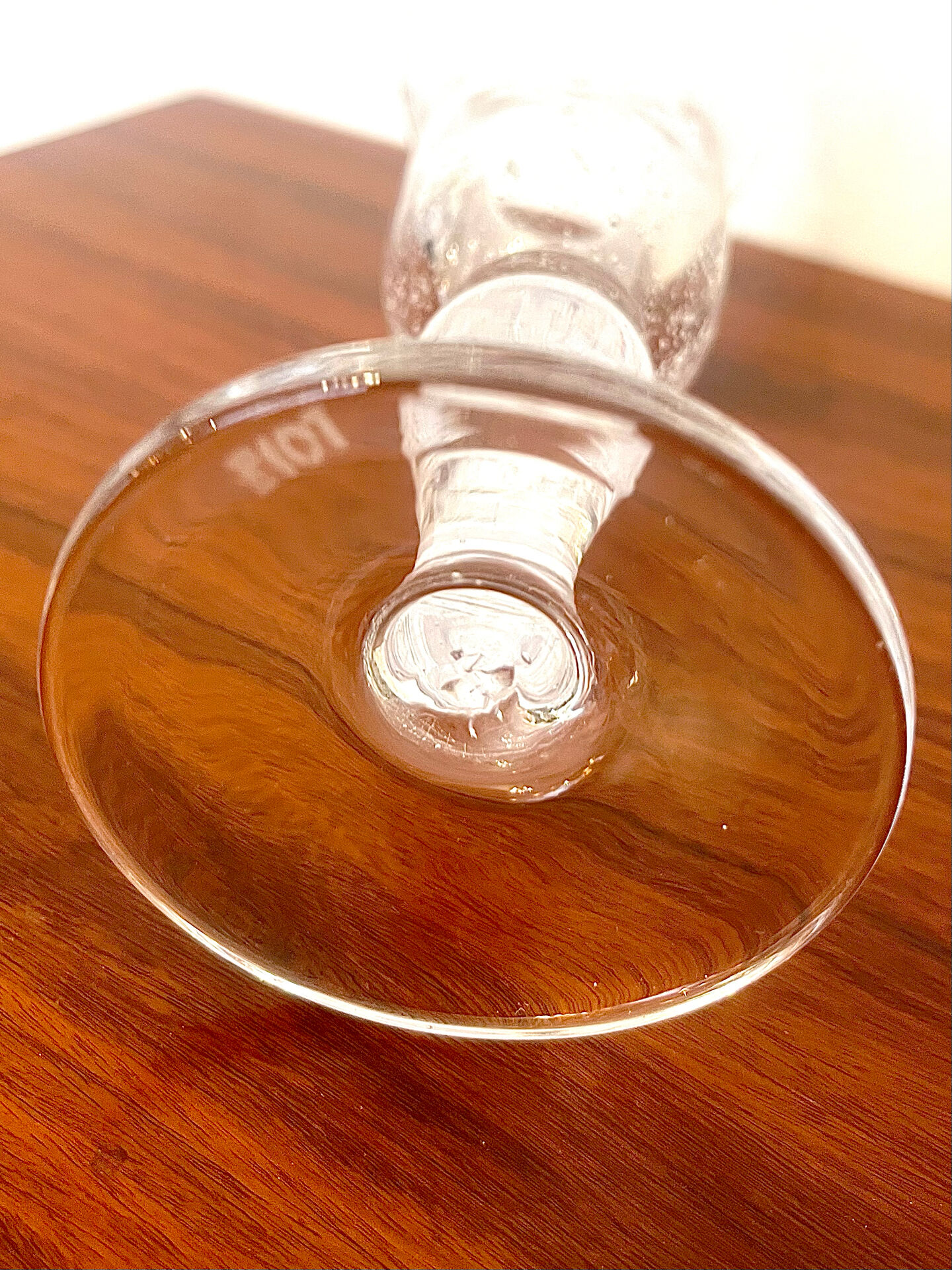 Série de 6 verres Biot signés