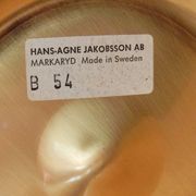 Lampe de table modèle B 54 par Hans Agne Jakobsson pour Markaryd 1950s