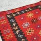 Tapis Kilim turc vintage tissé main