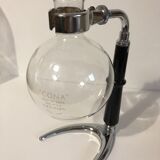 Cona coffee maker with vintage depression