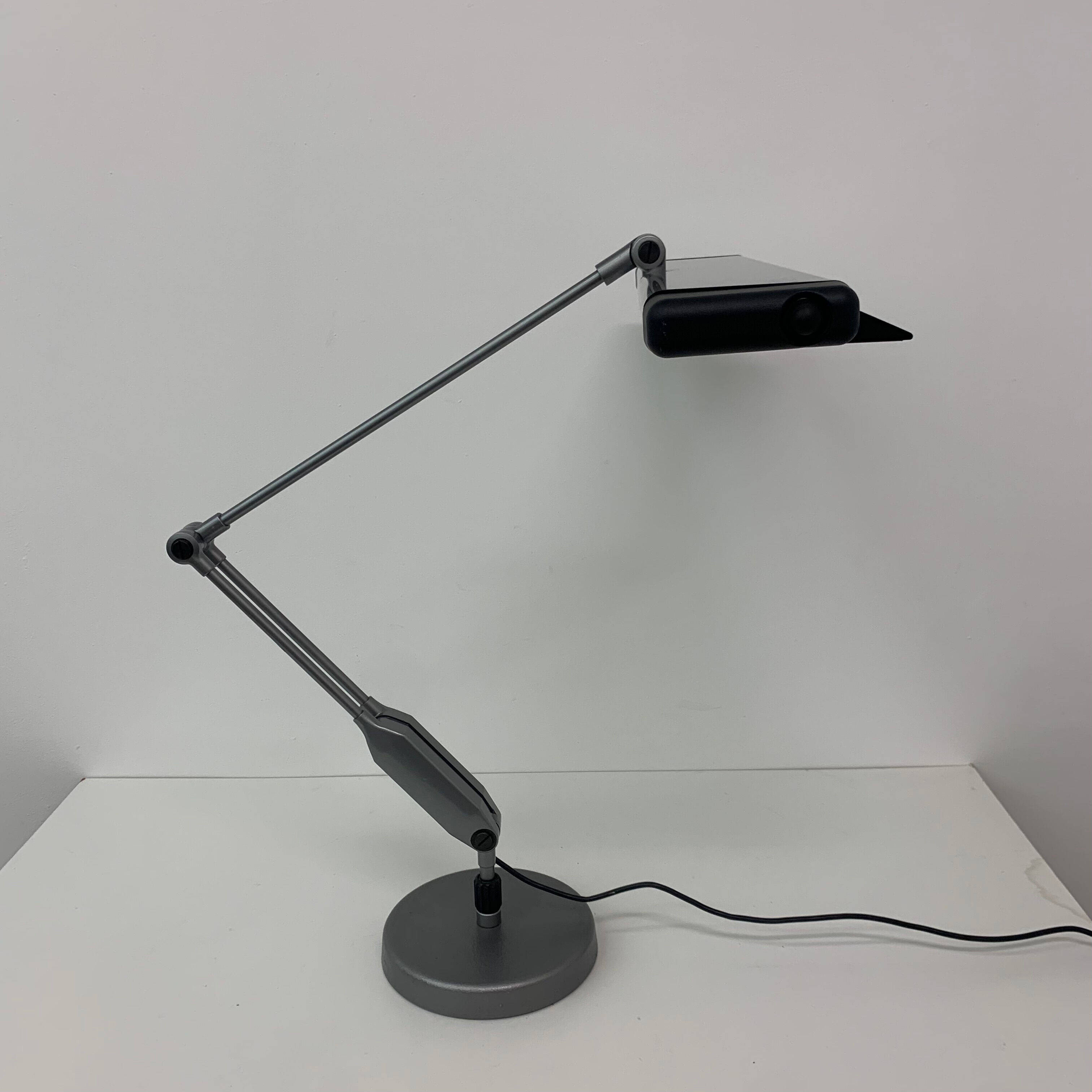 Post modern large desk lamp , 1980's