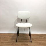 Set of 4 Kembo chairs reupholstered loop