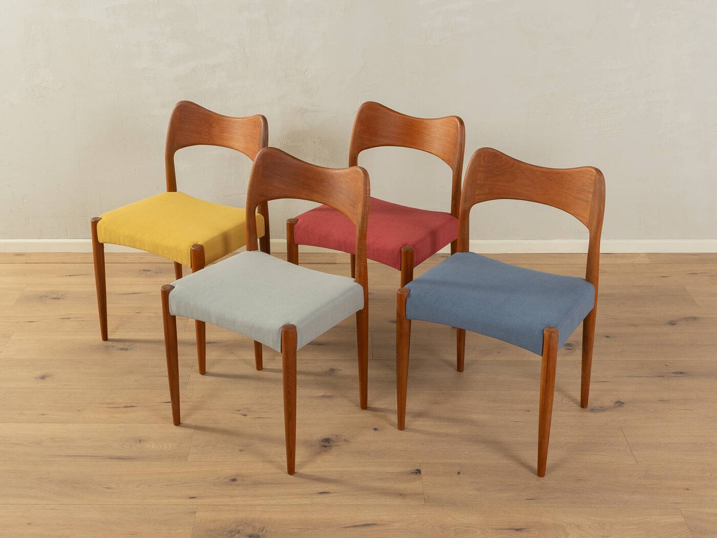 1960s Dining Chairs, Arne Hovmand Olsen