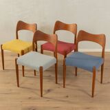 1960s Dining Chairs, Arne Hovmand Olsen
