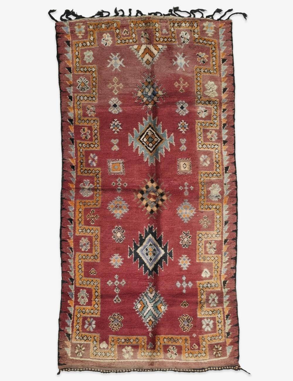Vintage Berber Rug - 352 x 165 cm