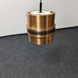 Suspension vintage Doria couleur cuivre