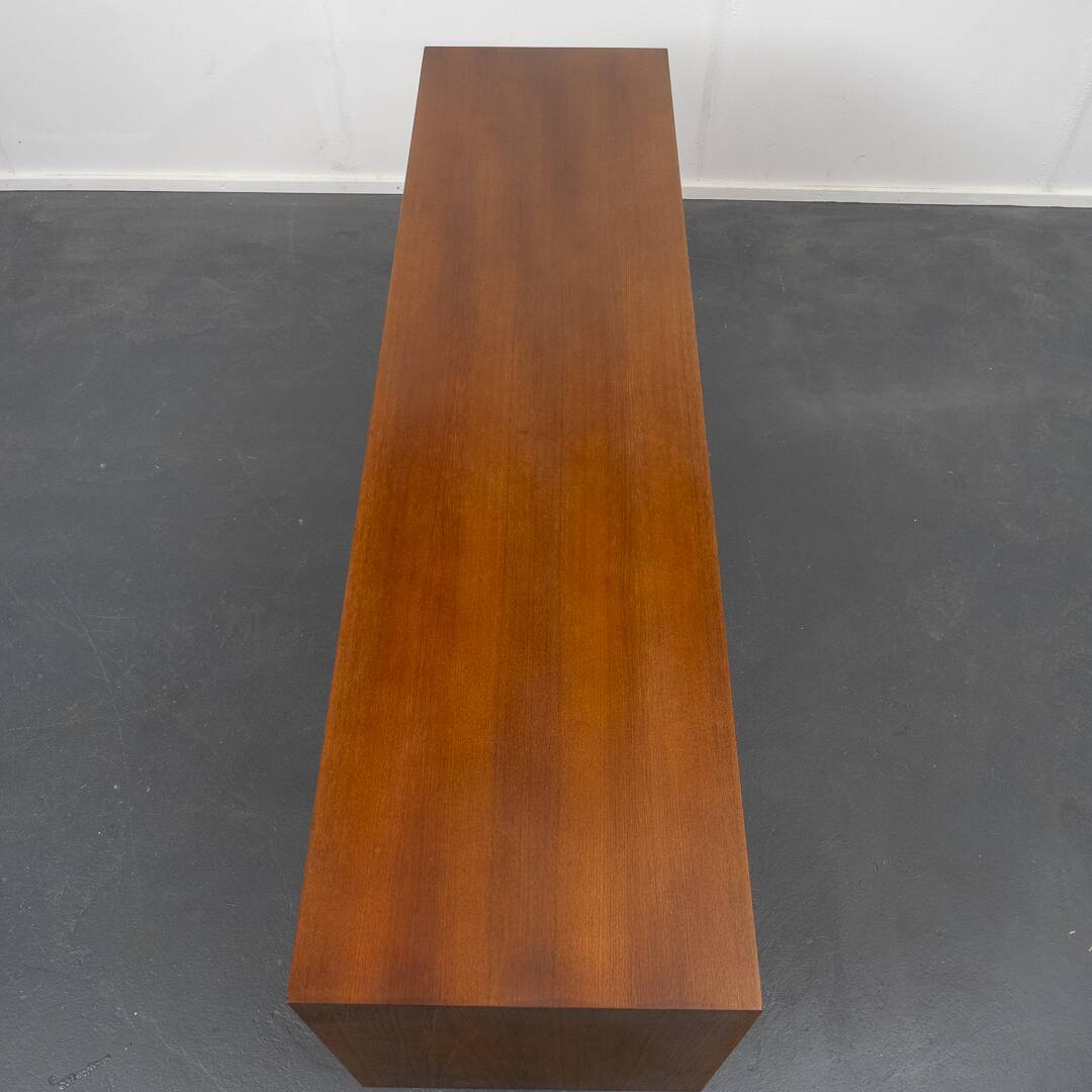 Enfilade années 60, teck, scandinave, 165cm, restauré