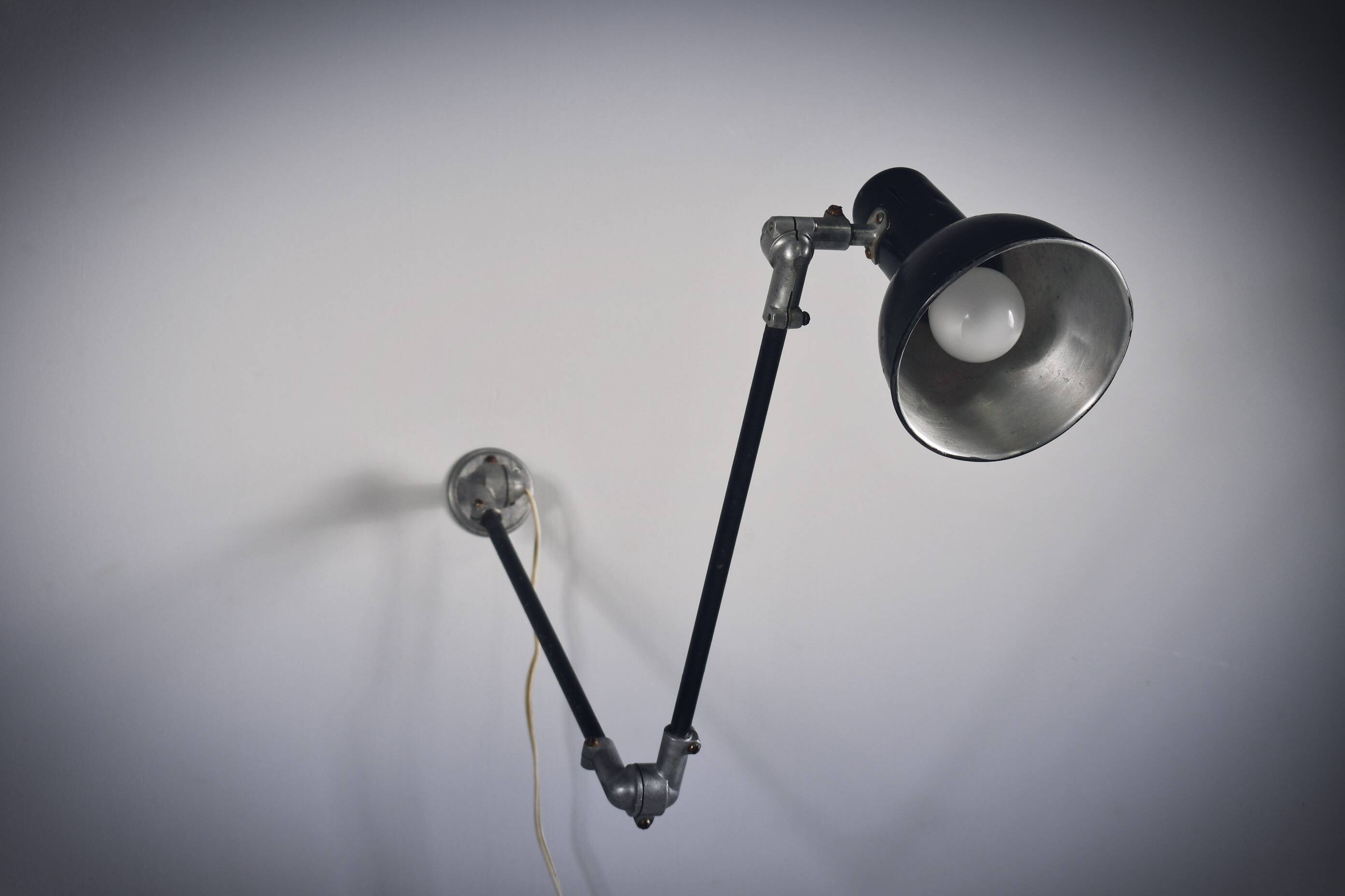 Lampe d'architecte vintage Rijo Danemark 1950s