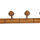 Wooden coat rack