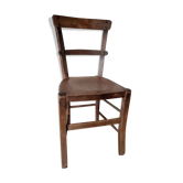 Wooden bistro chair from the 1920s